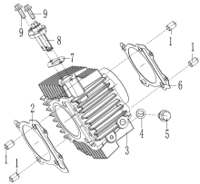 Подбор запчастей Цилиндр ZS1P62YML-2 (W190) Двигатели