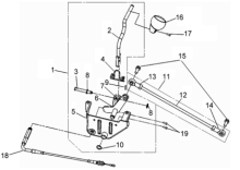 Подбор запчастей Тяга механизма КПП Кузов/Электрика ATV 600 (UA60A-6) ATV 600 SYM