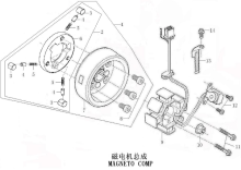 Подбор запчастей Генератор ZS154FMI-5 (ZD125D) [30.114.0306] Двигатели