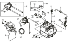 Подбор запчастей Бензобак Кузов/Электрика GTS 250 (LM25W-6_edited) GTS 250 SYM