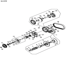 Подбор запчастей CVT QR 700 Access Motor