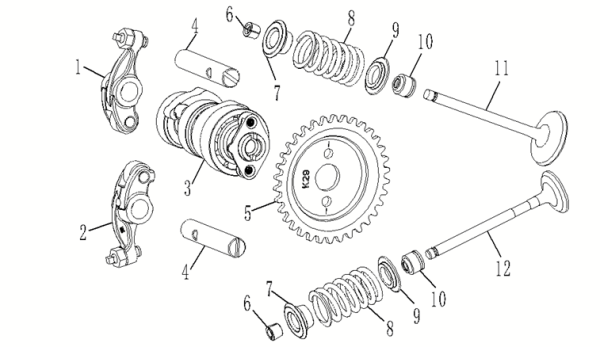 Camshafts / valves