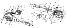 Подбор запчастей Передний редуктор Кузов/Электрика ATV 600 (UA60A-6) ATV 600 SYM