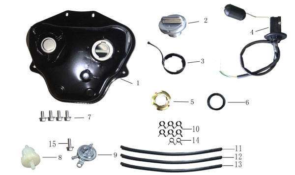 FUEL TANK ASSY