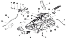 Подбор запчастей Двигатель ATV 200 SYM