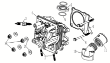 Подбор запчастей Cylinder head ASSY HANDA K29 Двигатели